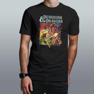 camiseta dungeons and dragons